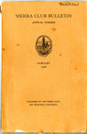 Sierra Club Bulletin (Various Issues)
