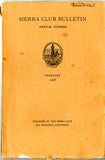 Sierra Club Bulletin (Various Issues)