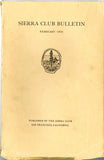 Sierra Club Bulletin (Various Issues)