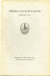 Sierra Club Bulletin (Various Issues)