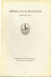 Sierra Club Bulletin (Various Issues)