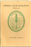 Sierra Club Bulletin (Various Issues)
