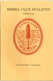 Sierra Club Bulletin (Various Issues)