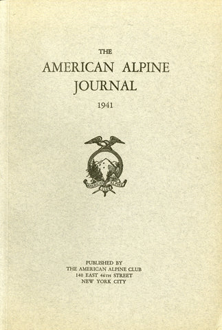 1941 - American Alpine Journal