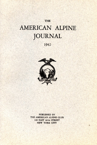 1942 - American Alpine Journal