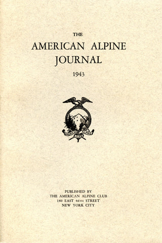 1943 - American Alpine Journal