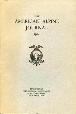 1944 - American Alpine Journal