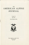 American Alpine Journal Index - Vol. VI, Nos. 18-20 (1946-47)
