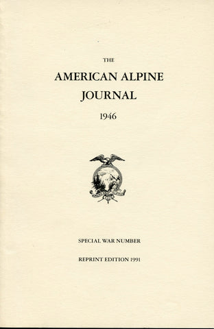 1946 Reprint - American Alpine Journal - Special War Number