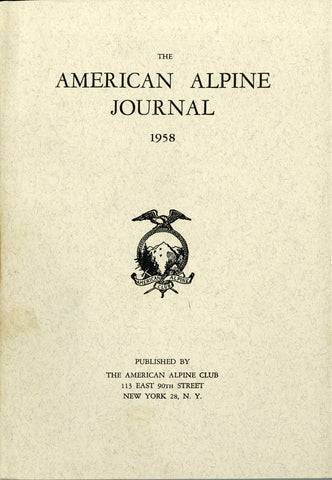 1958 - American Alpine Journal