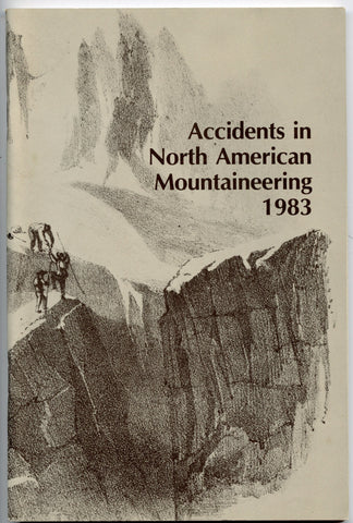 1983 Accidents in North American Mountaineering