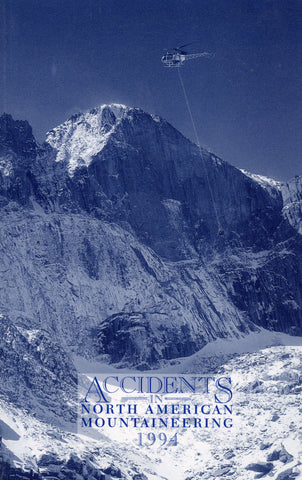 1994 Accidents in North American Mountaineering