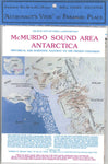 McMurdo Sound Area Antarctica - Map