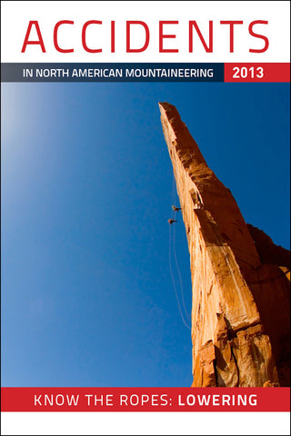 2013 Accidents in North American Mountaineering