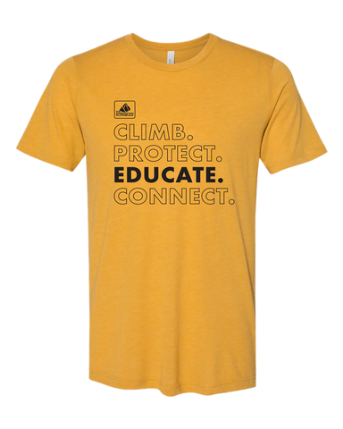Climb Protect Educate Connect T-Shirt